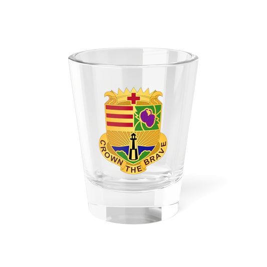 Verre à liqueur Activité Santé Dentaire Fort Eustis (Armée Américaine) 1,5 oz