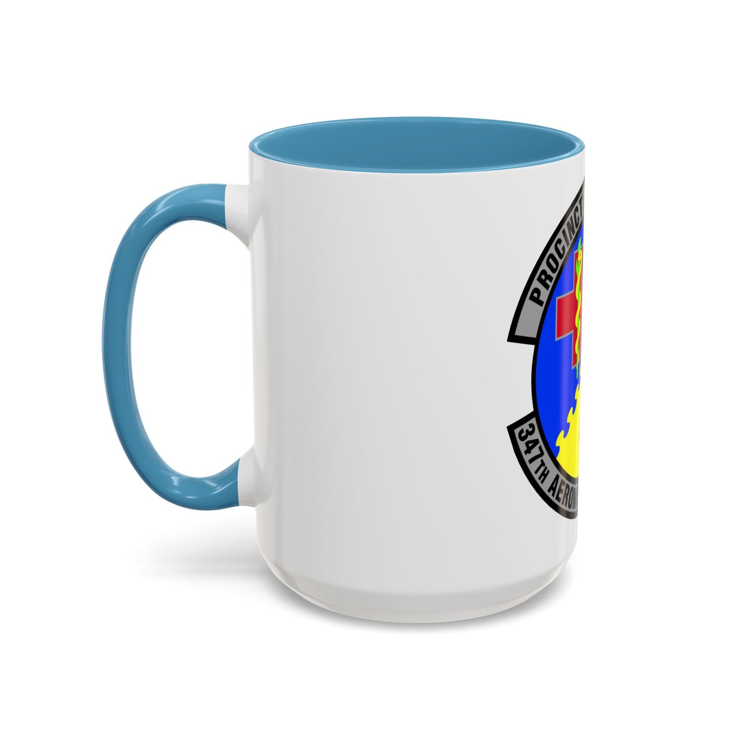 347th Aeromedical Dental Squadron (U.S. Air Force) Accent Coffee Mug