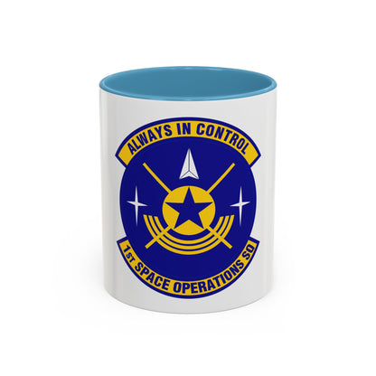 1st Space Operations Squadron (U.S. Air Force) Accent Coffee Mug