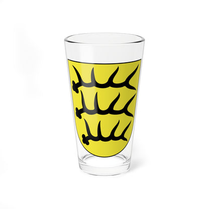 Glattfelden-blazon (Switzerland) (Coat of Arms) Pint Glass 16oz
