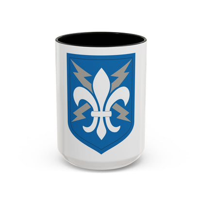 205 Military Intelligence Brigade (U.S. Army) Accent Coffee Mug