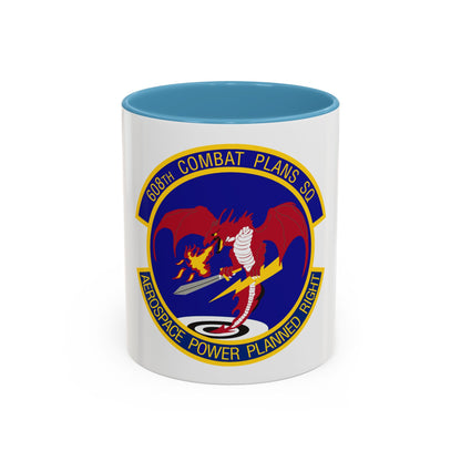 608th Combat Plans Squadron (U.S. Air Force) Accent Coffee Mug