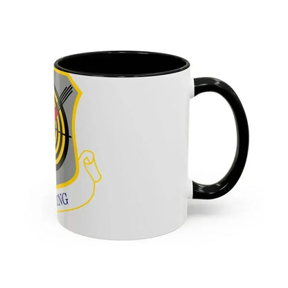 1058px USAF 57th Wing shield (U.S. Air Force) Accent Coffee Mug - Go Mug Yourself