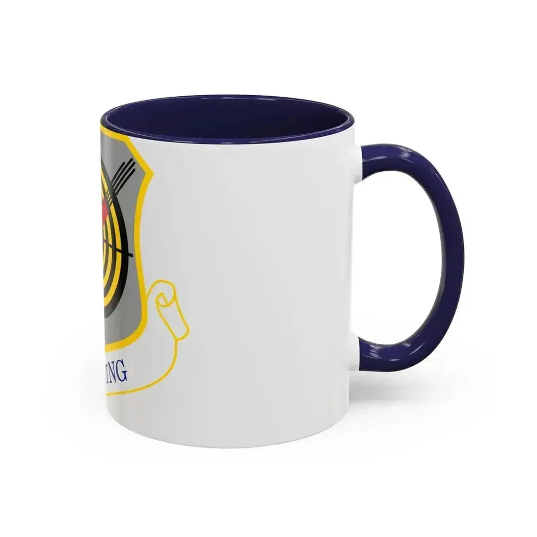 1058px USAF 57th Wing shield (U.S. Air Force) Accent Coffee Mug - Go Mug Yourself