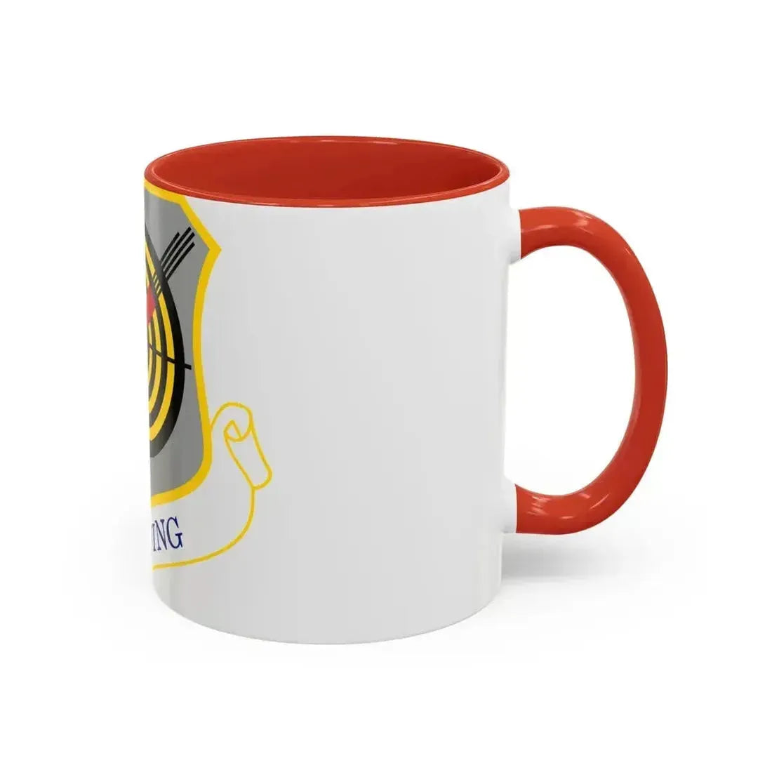 1058px USAF 57th Wing shield (U.S. Air Force) Accent Coffee Mug - Go Mug Yourself