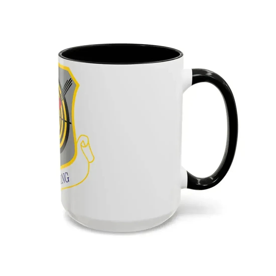 1058px USAF 57th Wing shield (U.S. Air Force) Accent Coffee Mug - Go Mug Yourself
