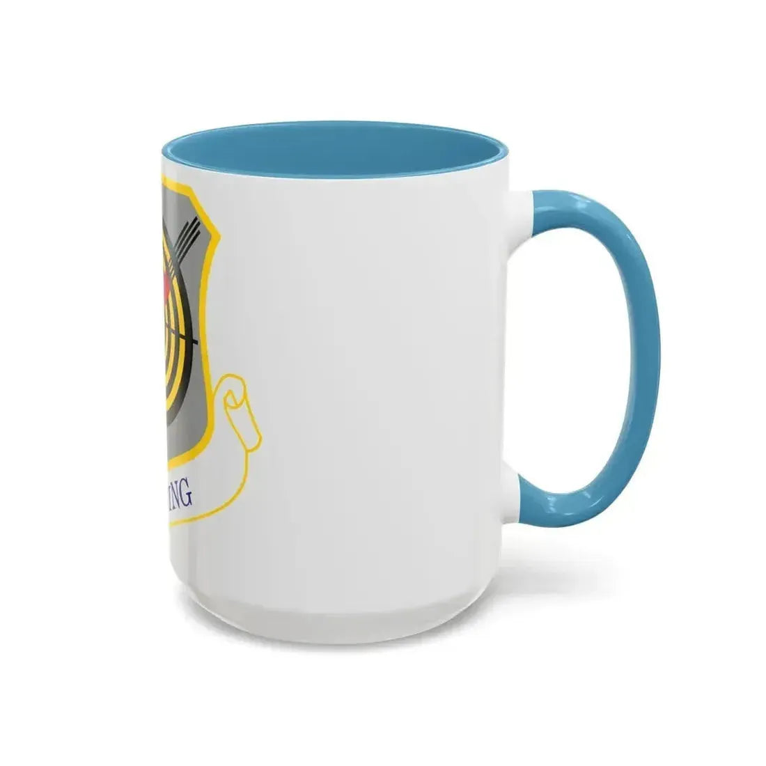 1058px USAF 57th Wing shield (U.S. Air Force) Accent Coffee Mug - Go Mug Yourself