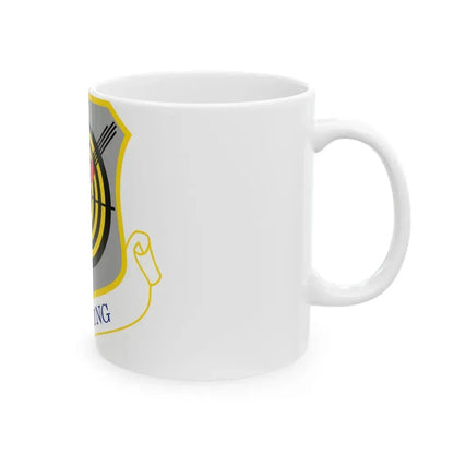 1058px USAF 57th Wing shield (U.S. Air Force) White Coffee Mug - Go Mug Yourself