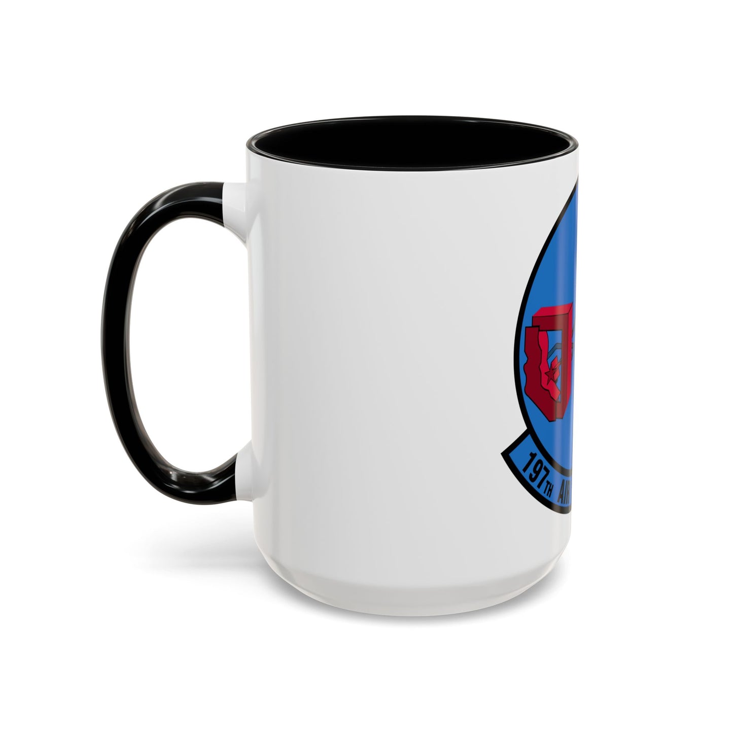 197 Air Refueling Squadron (U.S. Air Force) Accent Coffee Mug