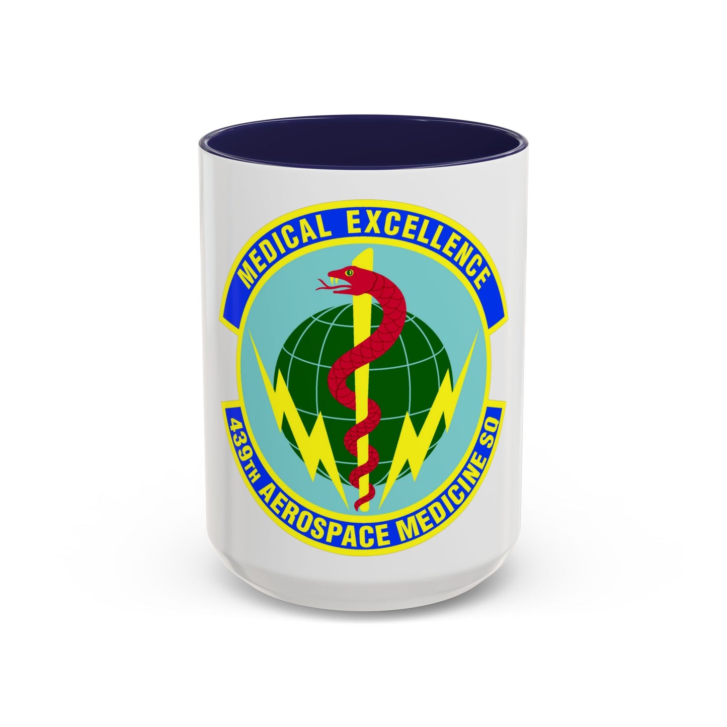 439th Aerospace Medicine Squadron (U.S. Air Force) Accent Coffee Mug