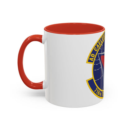 716th Test Squadron (U.S. Air Force) Accent Coffee Mug