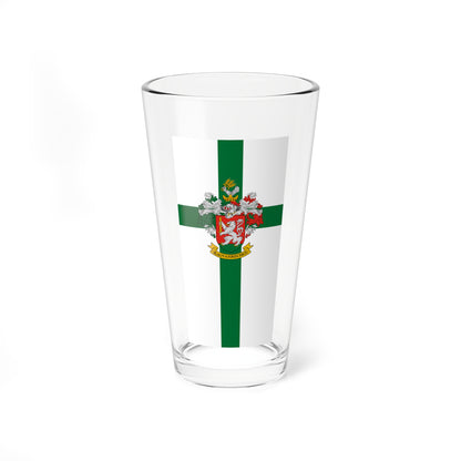 Flag of Magyarmecske (Hungary) Pint Glass 16oz