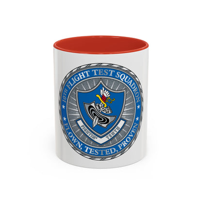 10th Flight Test Sq (U.S. Air Force) Accent Coffee Mug