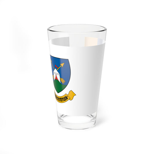 Flag of Korostetetlen (Hungary) Pint Glass 16oz