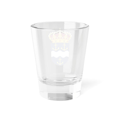 HMS Gävle vapen (Sweden) (Coat of Arms) Shot Glass 1.5oz