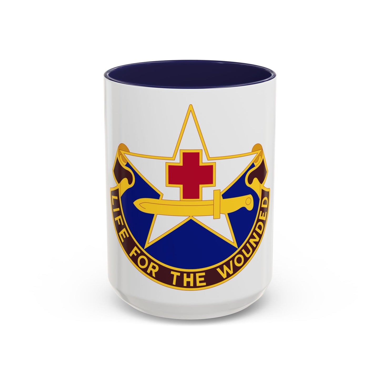 111 Medical Battalion (U.S. Army) Accent Coffee Mug