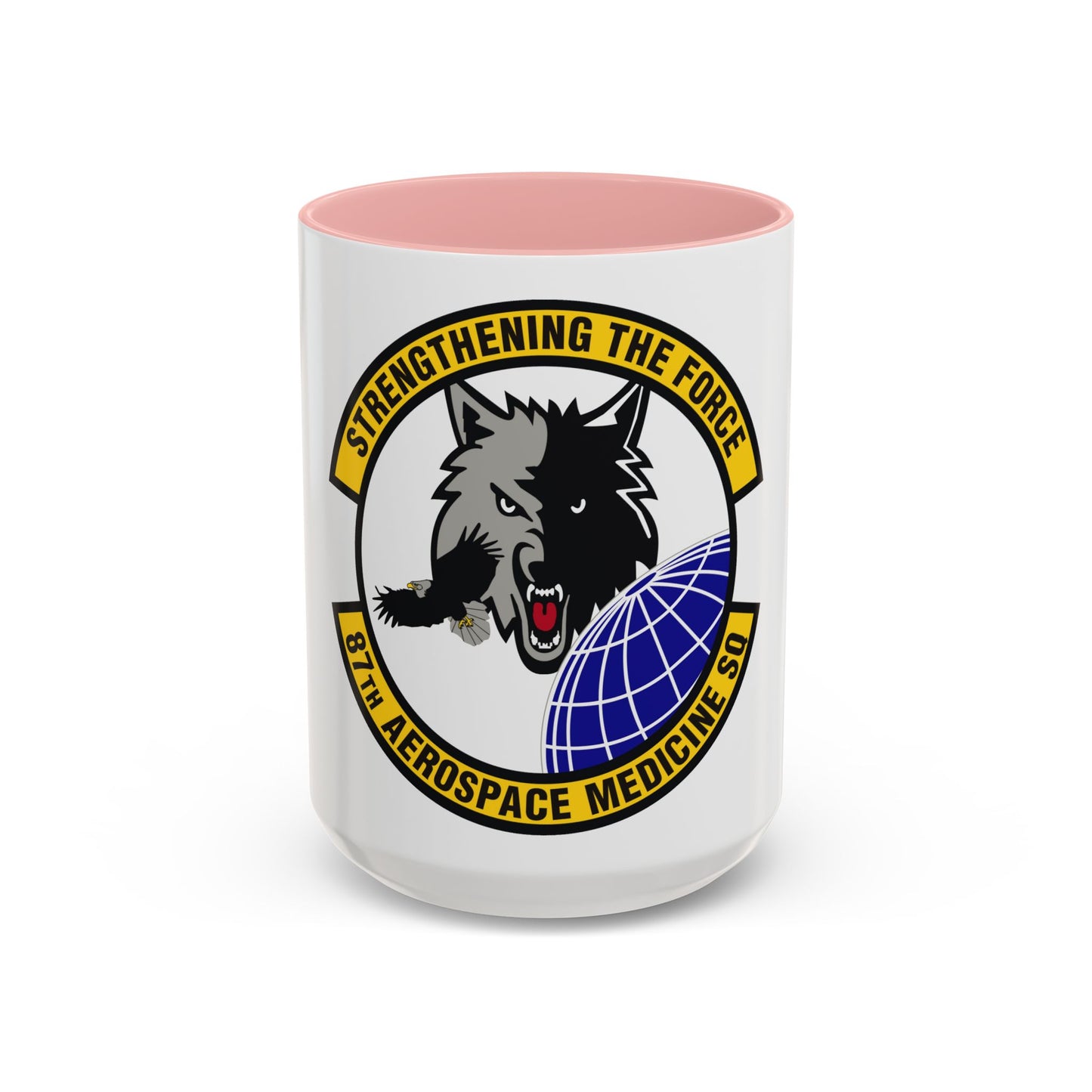 87th Aerospace Medicine Squadron (U.S. Air Force) Accent Coffee Mug