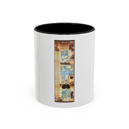 Japan - Historical (1984) (Map) Accent Coffee Mug
