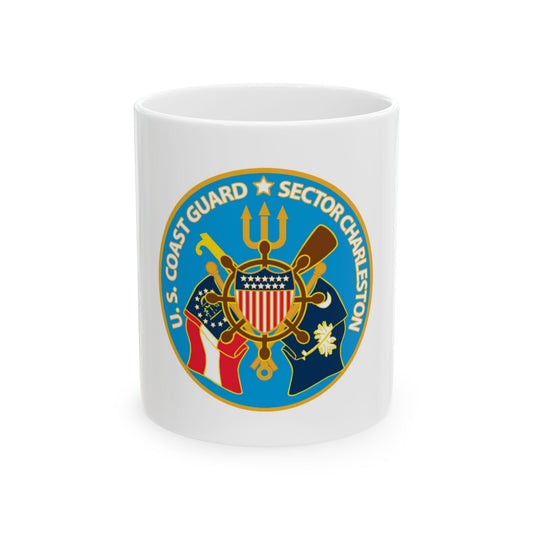 US Coast Guard Sector Charleston (U.S. Coast Guard) White Coffee Mug