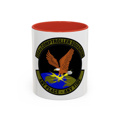 354th Comptroller Squadron (U.S. Air Force) Accent Coffee Mug