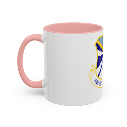 552d Air Control Wing (U.S. Air Force) Accent Coffee Mug