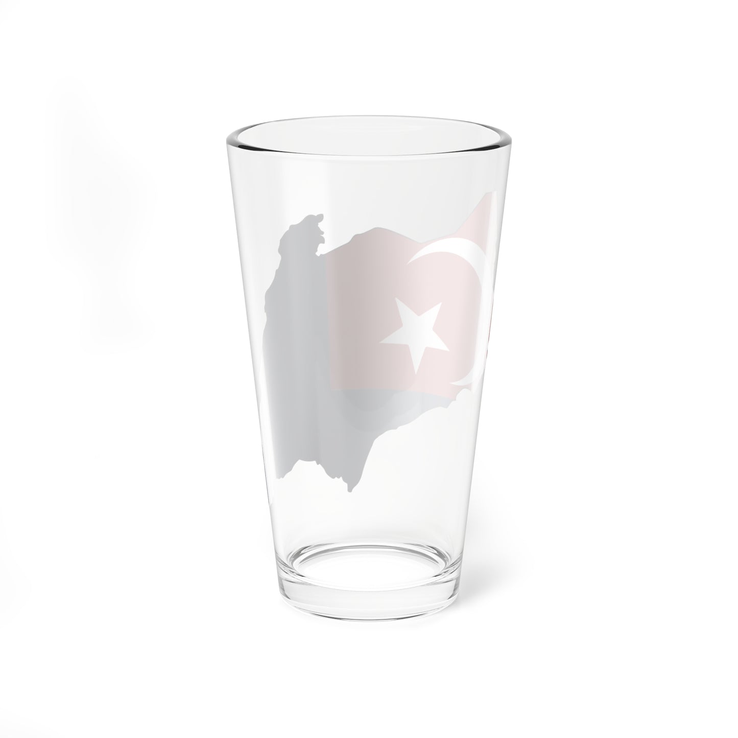 Flag map of Johor (Malaysia) Pint Glass 16oz