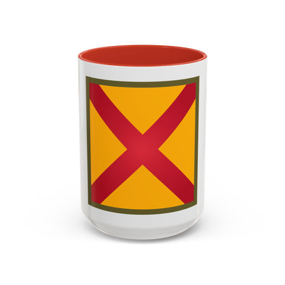 US 63rd Cavalry Division (U.S. Army) Accent Coffee Mug
