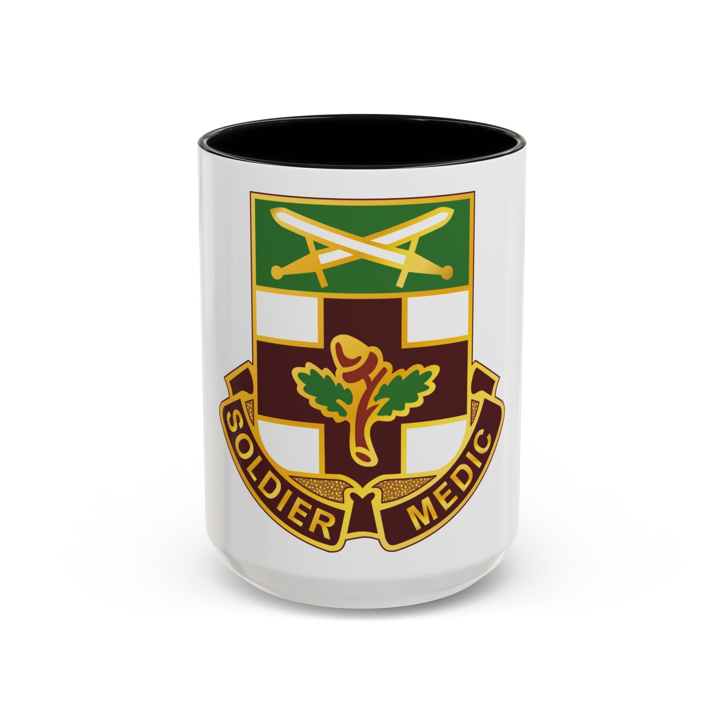 232 Medical Battalion (U.S. Army) Accent Coffee Mug