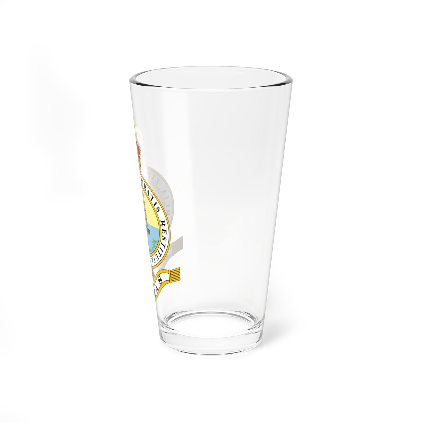 Emblem of the Bahamas 1904-1953 (Bahamas) (Coat of Arms) Pint Glass 16oz
