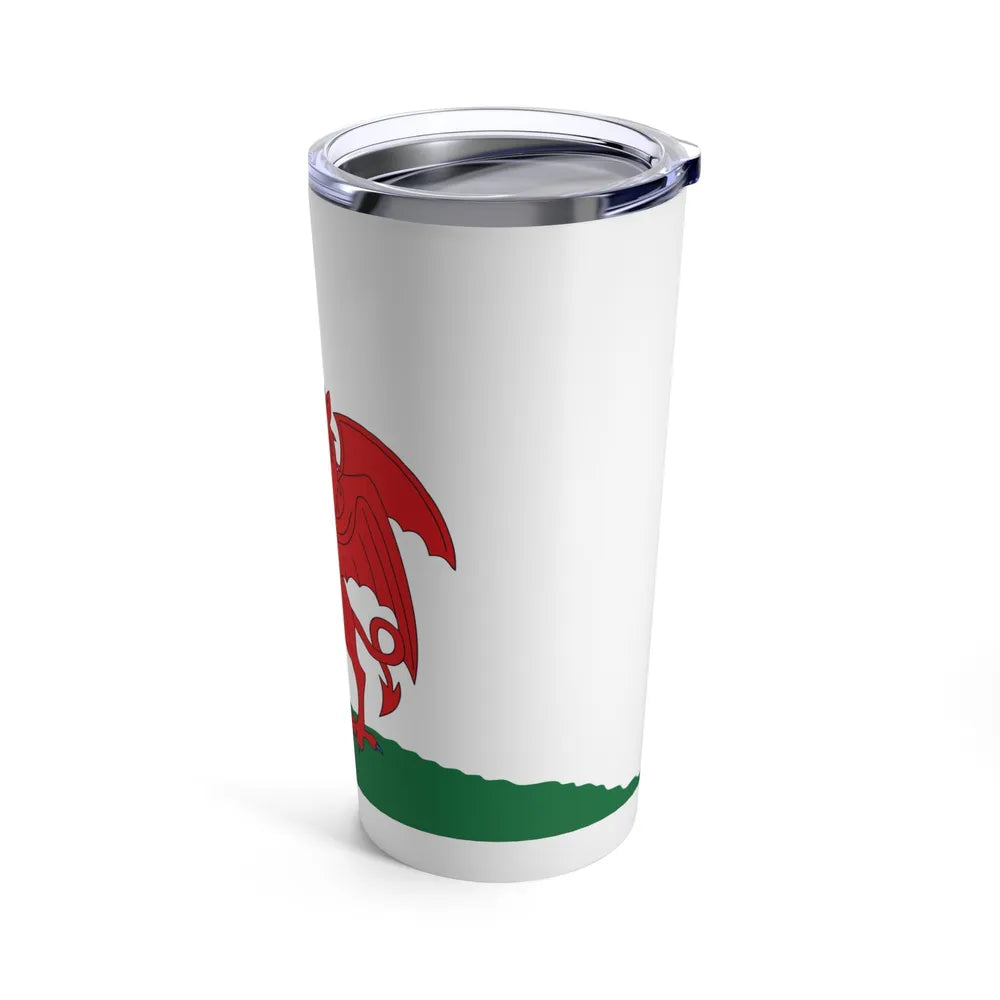 Flag of Cardiff UK - Tumbler 20oz-Go Mug Yourself