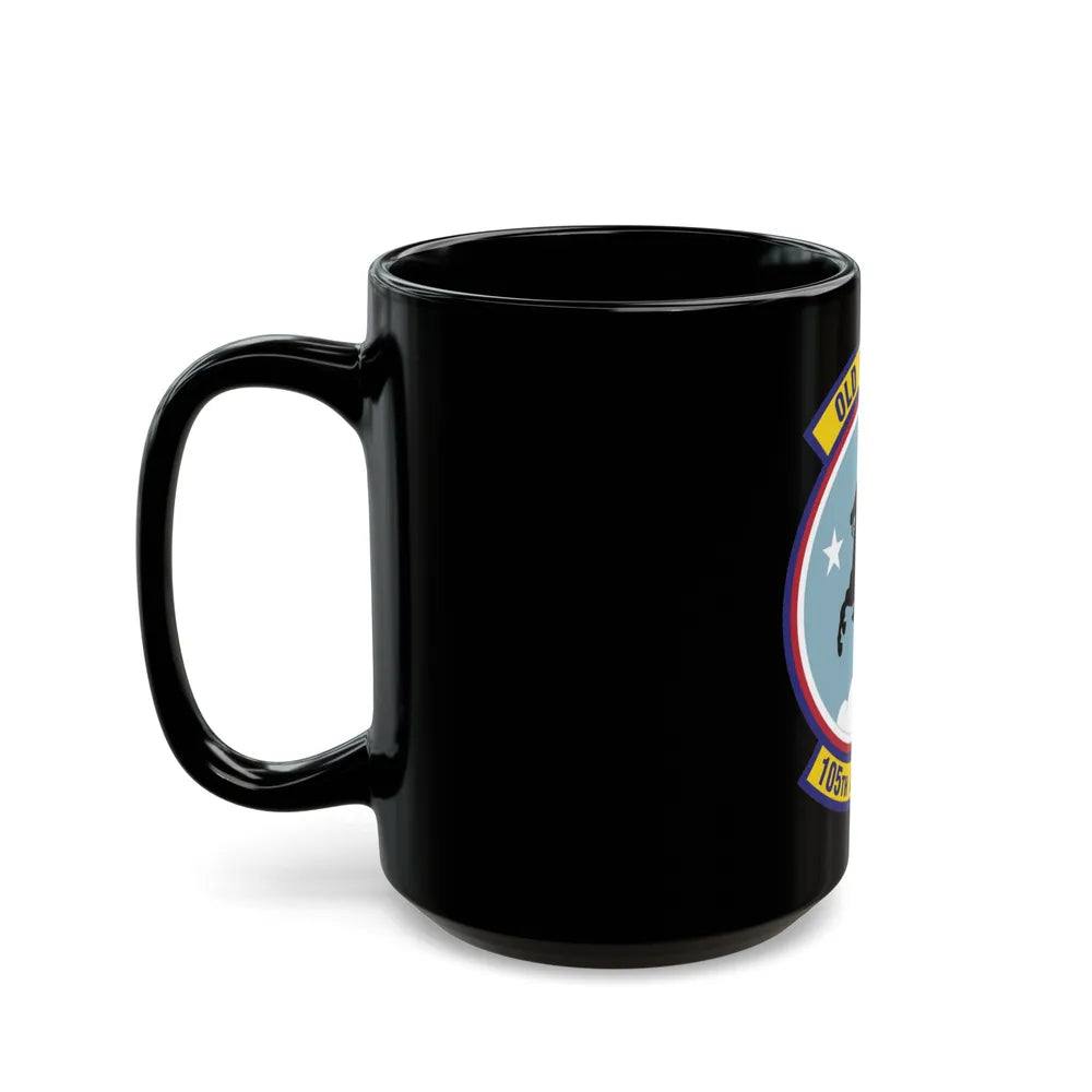 105th Airlift Squadron 2 (U.S. Air Force) Black Coffee Mug-Go Mug Yourself