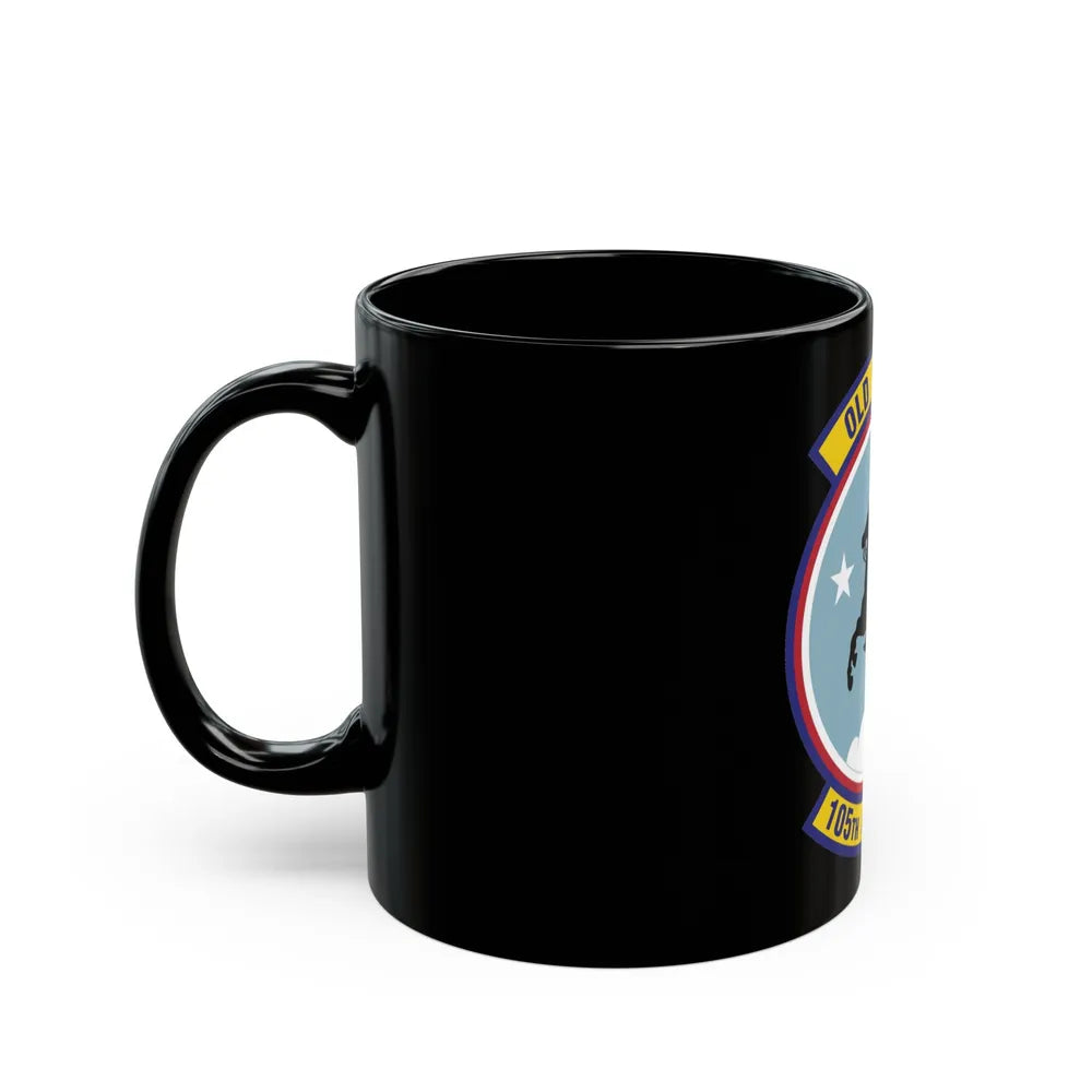 105th Airlift Squadron 2 (U.S. Air Force) Black Coffee Mug-Go Mug Yourself