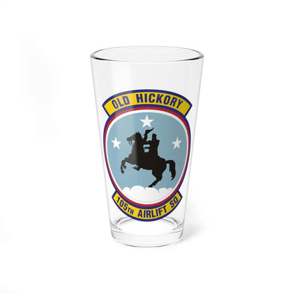 105th Airlift Squadron 2 (U.S. Air Force) Pint Glass 16oz-16oz-Go Mug Yourself