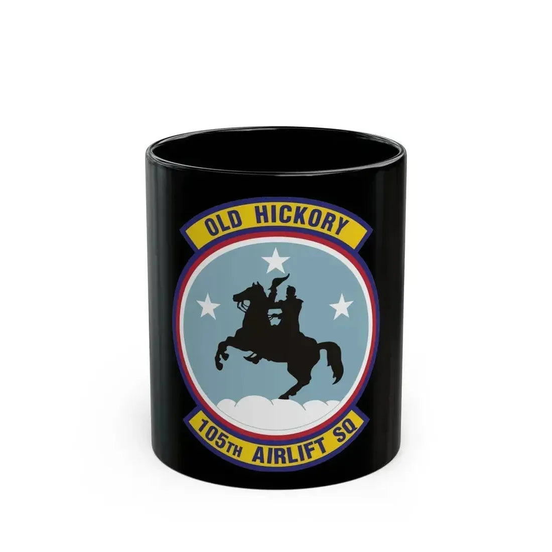 105th Airlift Squadron 2 (U.S. Air Force) Black Coffee Mug 11oz - Go Mug Yourself