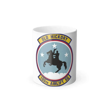 105th Airlift Squadron 2 (U.S. Air Force) Color Changing Coffee Mug 11oz - Go Mug Yourself