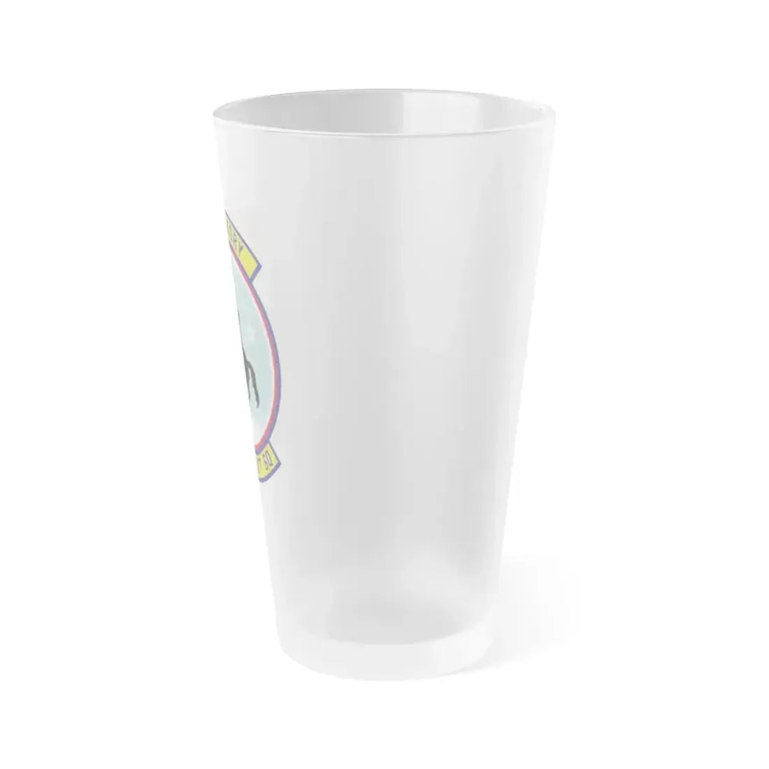 105th Airlift Squadron 2 (U.S. Air Force) Frosted Pint Glass 16oz - Go Mug Yourself