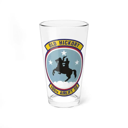 105th Airlift Squadron 2 (U.S. Air Force) Pint Glass 16oz 16oz - Go Mug Yourself
