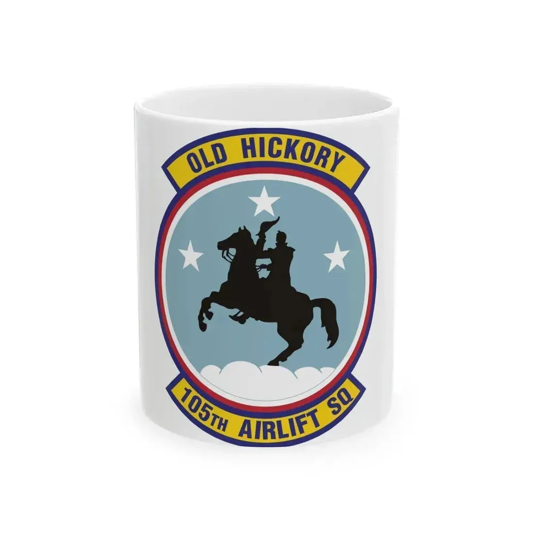 105th Airlift Squadron 2 (U.S. Air Force) White Coffee Mug 11oz - Go Mug Yourself