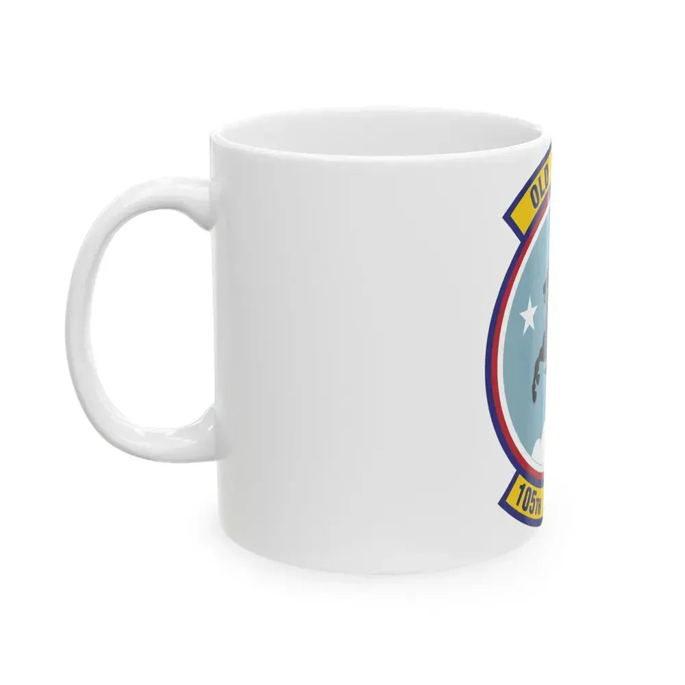 105th Airlift Squadron 2 (U.S. Air Force) White Coffee Mug - Go Mug Yourself