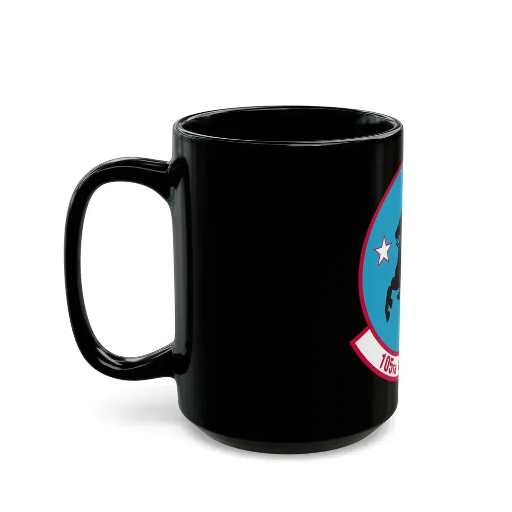 105th Airlift Squadron (U.S. Air Force) Black Coffee Mug - Go Mug Yourself