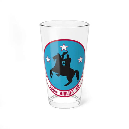 105th Airlift Squadron (U.S. Air Force) Pint Glass 16oz 16oz - Go Mug Yourself