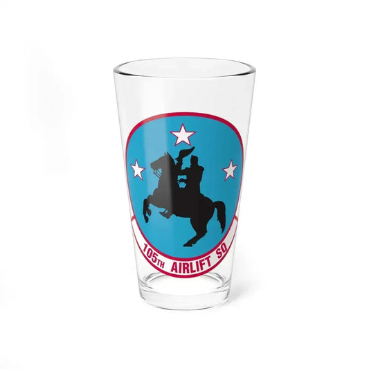105th Airlift Squadron (U.S. Air Force) Pint Glass 16oz 16oz - Go Mug Yourself