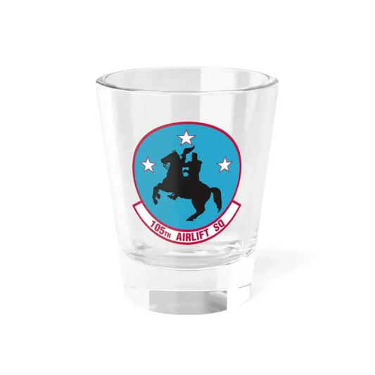 105th Airlift Squadron (U.S. Air Force) Shot Glass 1.5oz 1.5oz - Go Mug Yourself