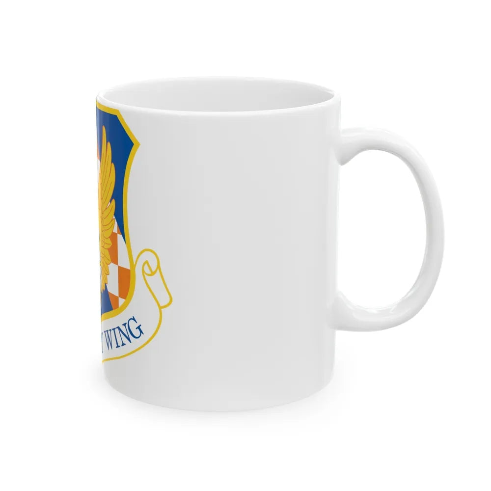 105th Airlift Wing (U.S. Air Force) White Coffee Mug-Go Mug Yourself