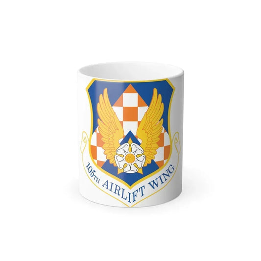 105th Airlift Wing (U.S. Air Force) Color Changing Coffee Mug 11oz - Go Mug Yourself