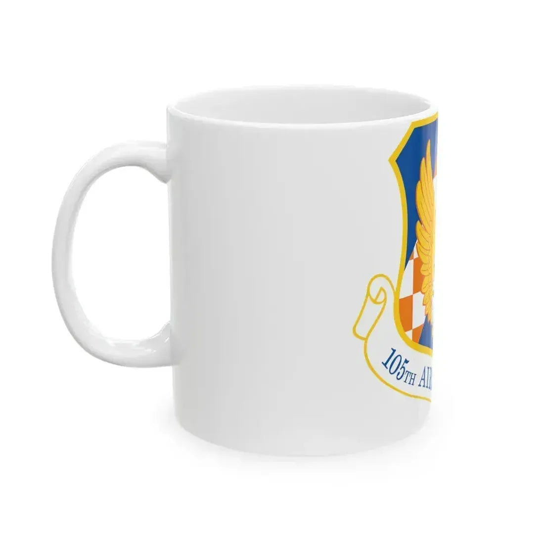 105th Airlift Wing (U.S. Air Force) White Coffee Mug - Go Mug Yourself