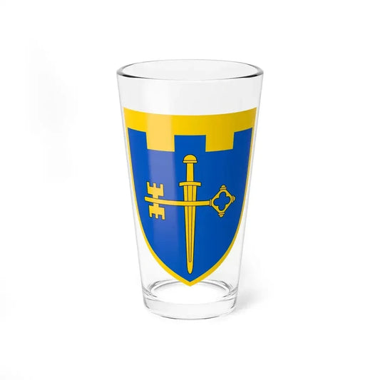 105th Detached Territorial Defense Brigade (Ukraine) Pint Glass 16oz 16oz - Go Mug Yourself