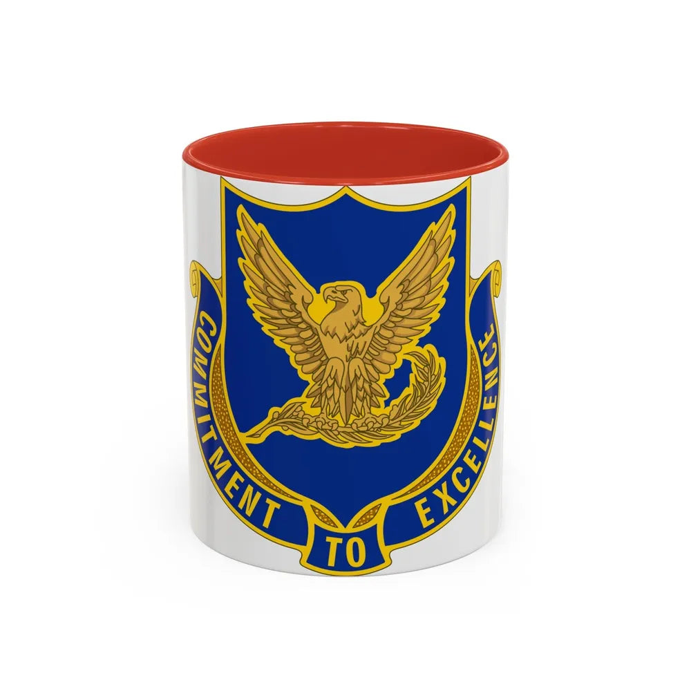 106 Aviation Regiment (U.S. Army) Accent Coffee Mug-11oz-Red-Go Mug Yourself