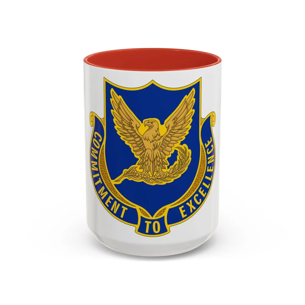 106 Aviation Regiment (U.S. Army) Accent Coffee Mug-15oz-Red-Go Mug Yourself