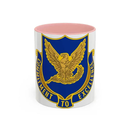 106 Aviation Regiment (U.S. Army) Accent Coffee Mug 11oz Pink - Go Mug Yourself